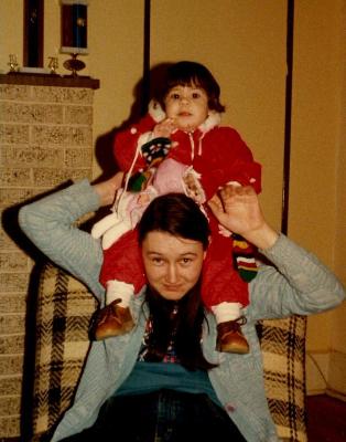 1978 Ann with her niece Desiree
