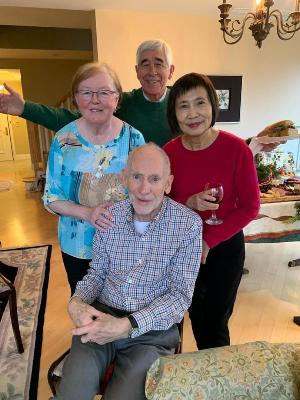 Victor, Bette, Mike Connie Christmas 2023
